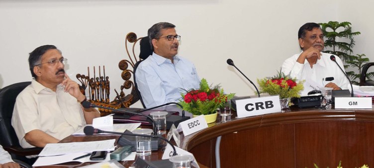 CRB reviews SER's performance in a high level meeting at Kolkata